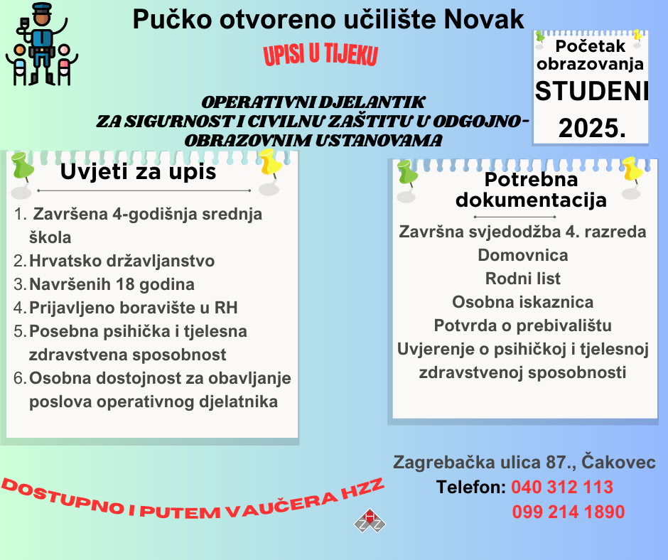 Letak Operativni djelatnik