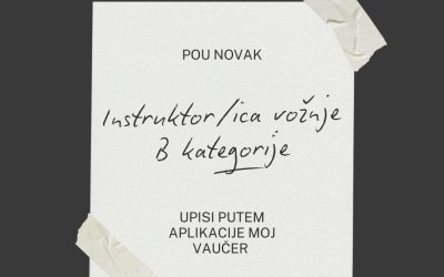 Najava upis – Program cjelovite kvalifikacije Instruktor B kategorije