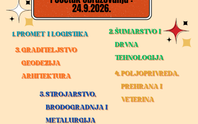 Nova grupa programa obrazovanja počinje 24.9.2026.