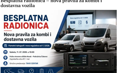 Besplatna stručna radionica uz TAHO CENTAR