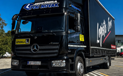 Novi kamion u Autoškoli POU Novak za osposobljavanje kandidata za C kategoriju